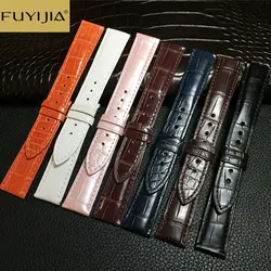 FUYIJIA 16~22MM Quick Release Nile Crocodile Skin Watchbands Master Handmade Brand Watch Substitute Strap Genuine Crocodile Belt