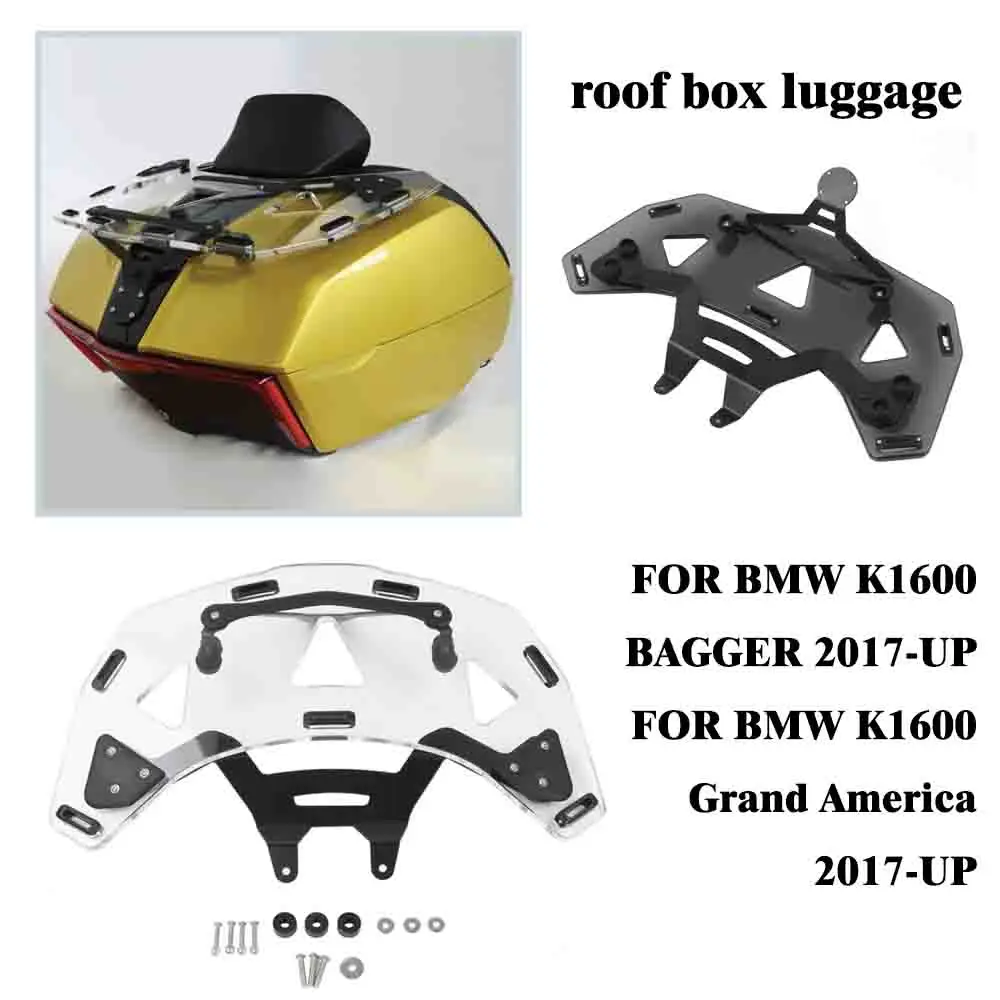 Motorcycle Roof box luggage Rack FOR BMW K1600 Grand America 2017-UP FOR BMW K1600 Grand America   BAGGER 2017-UP