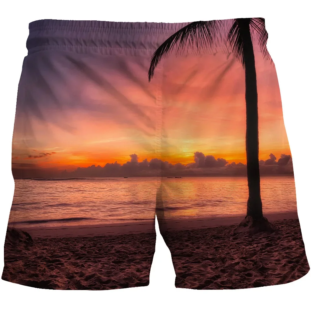 Summer Man's Loose Beach Shorts Oversized Water Sports Beach Pants S-6XL Short Swimwear Men's Quick Dry Surfing Swimming Shorts