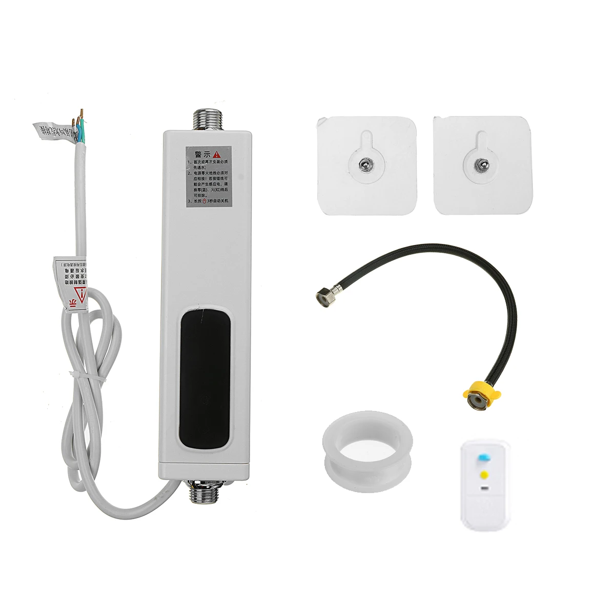 3500W Electric Water Heater Waterproof Mini Tankless Instantaneous Water Heater Kitchen Bathroom Shower Hot Water Fast Heating