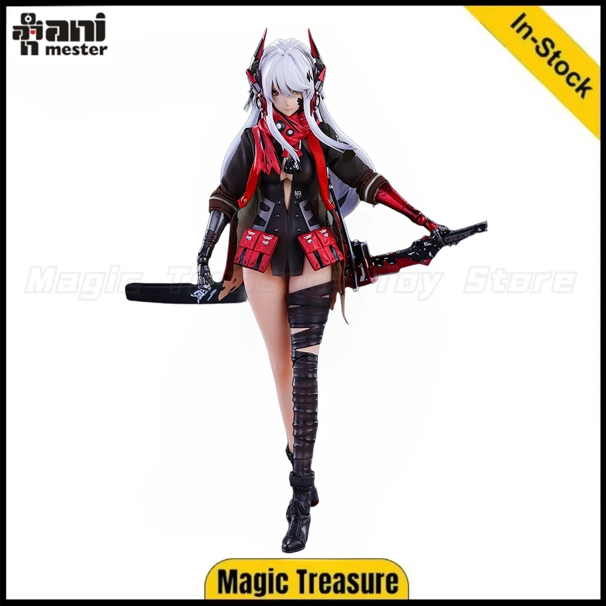 

【В наличии】Оригинальная фигурка AniMester Grey RAVEN: PUNISHING Lucia Crimson Abyss в масштабе 1/9, игрушка в подарок