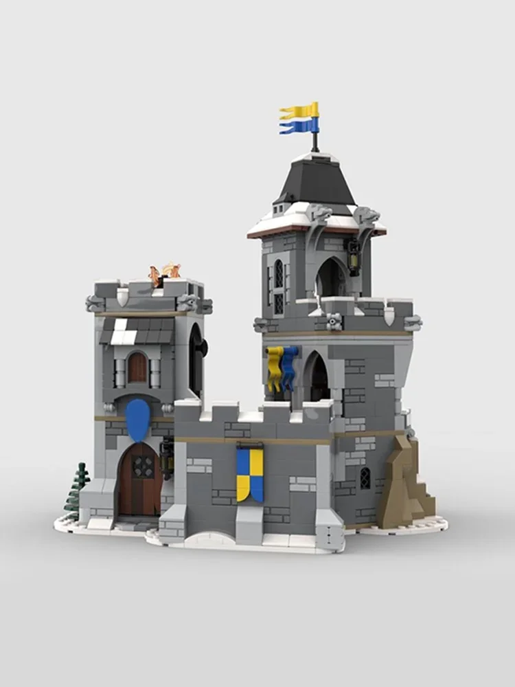 972-delige MOC Drakennest Kasteelmodel Bouwstenen Speelgoed Constructie Kerstcadeau Creatief Idee Educatief Speelgoed - afbeelding 2
