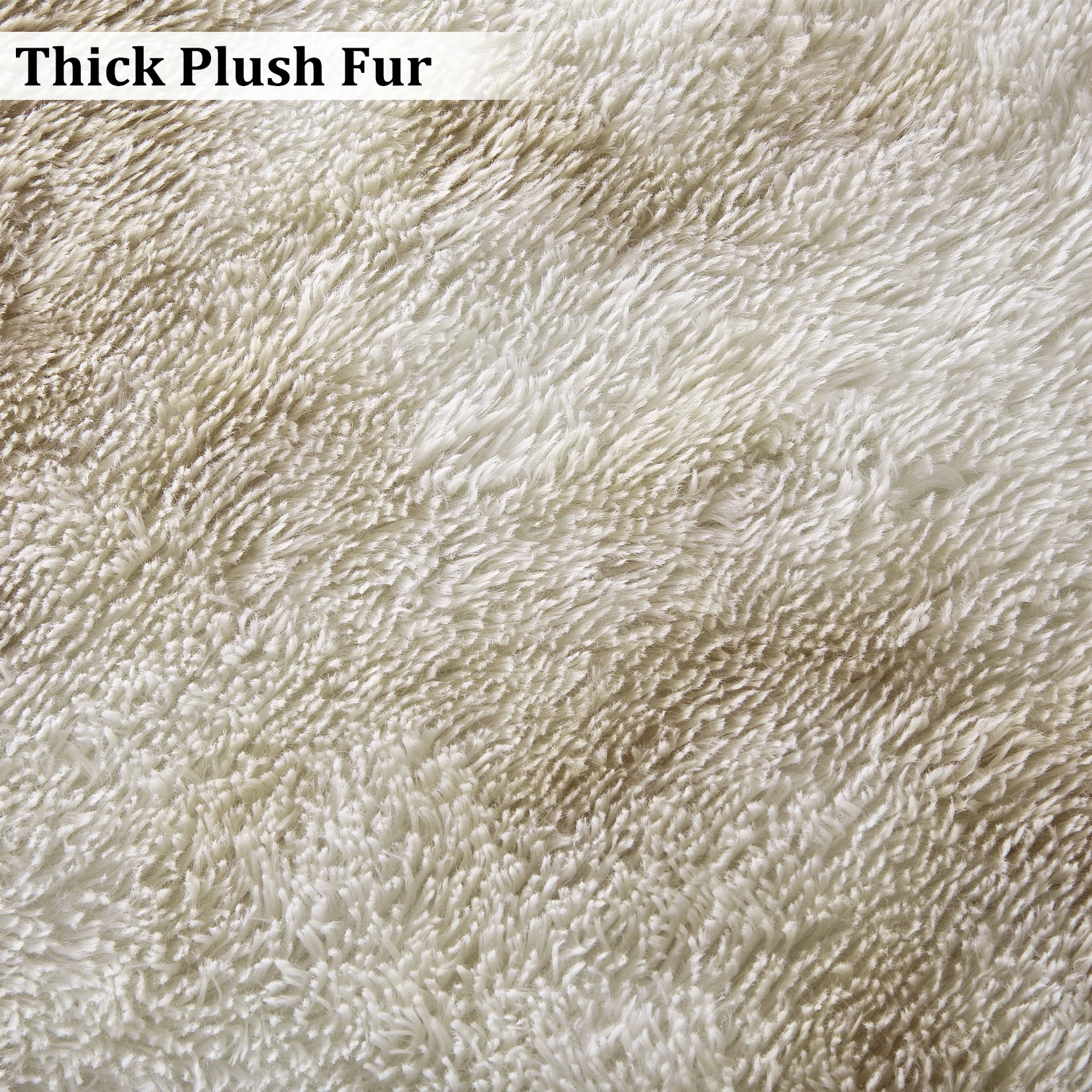 9x12 Fluffy Rug Extra Large Plush Shag Area Rugs for Living Room, Tie-Dyed Furry Fur Rugs for Bedroom Non Shedding Fuzzy Accent