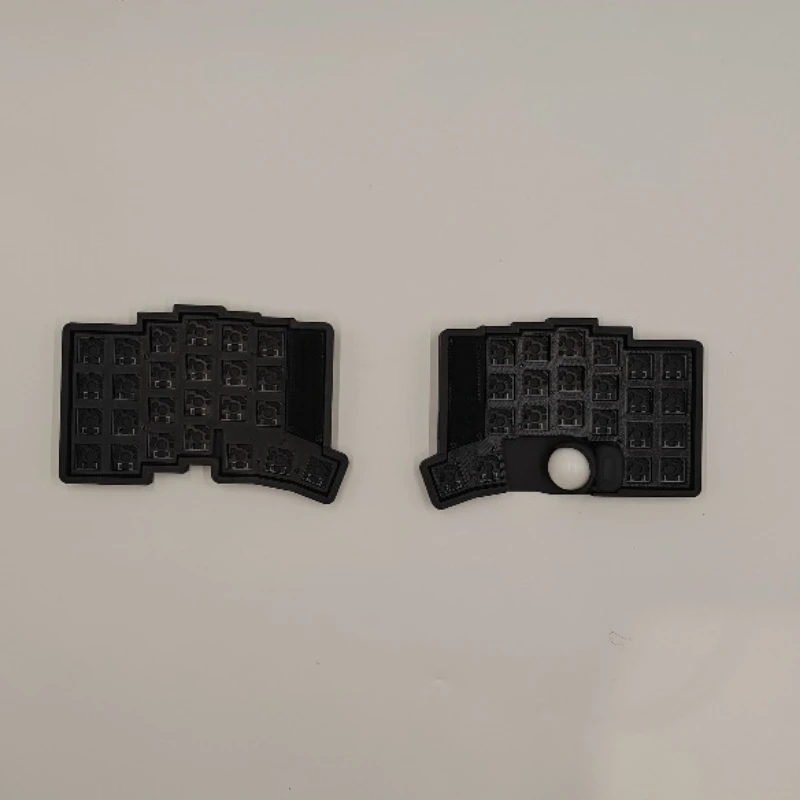 Trackball Split Keyboard Wired Custom RGB Hot Swap Ergonomics Single Mode Split  Keyboard for VIAL Left Right Hand Keyboard