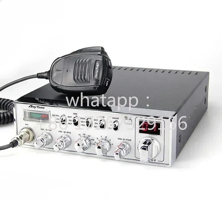 AnyTone ARES II AM FM SSB CB Radio 24.715-30.105 MHz High Power Best CB Radio Manufacturers