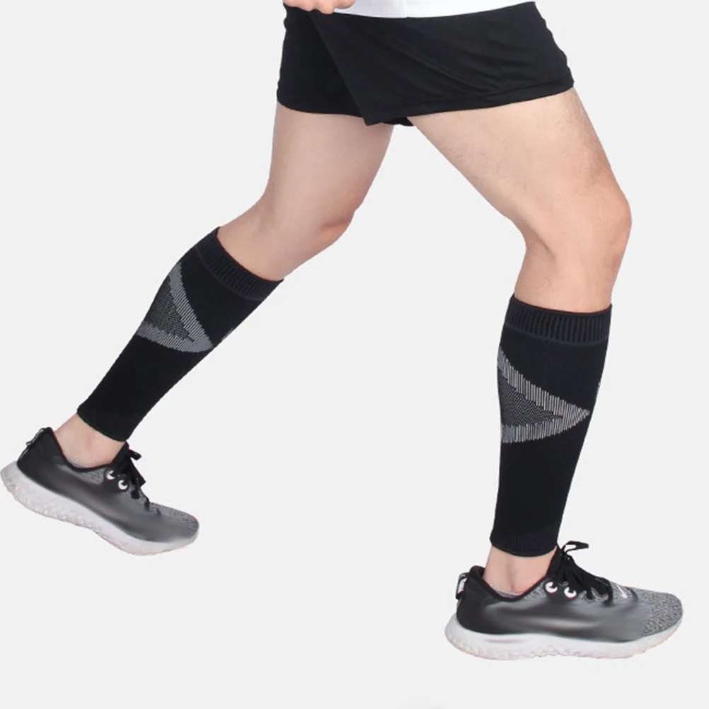 

2Pcs Compression Calf Sleeves Shock Absorption Reduces Fatigue Swelling Sports Outdoor Camping Hiking Leggings Women Sock Silica