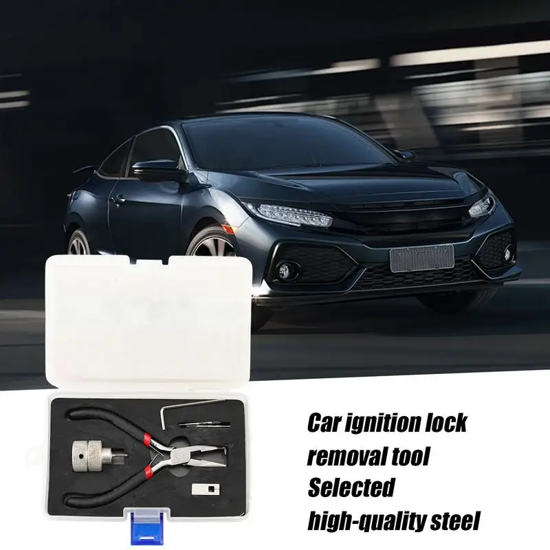 Car Lock Disassembly Tool For Honda Ignition Cancellation Car Lock Pin Removal Locksmith Repair Tools Automotive Accessories