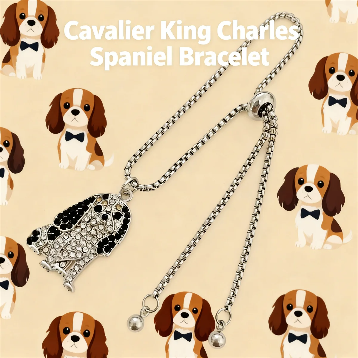 Loyal Brave Sleek Knight Dog Alloy Pendant Bracelet Perfect Gift for Friends/Family/Pet Dog Lovers on Birthday/Anniversaries