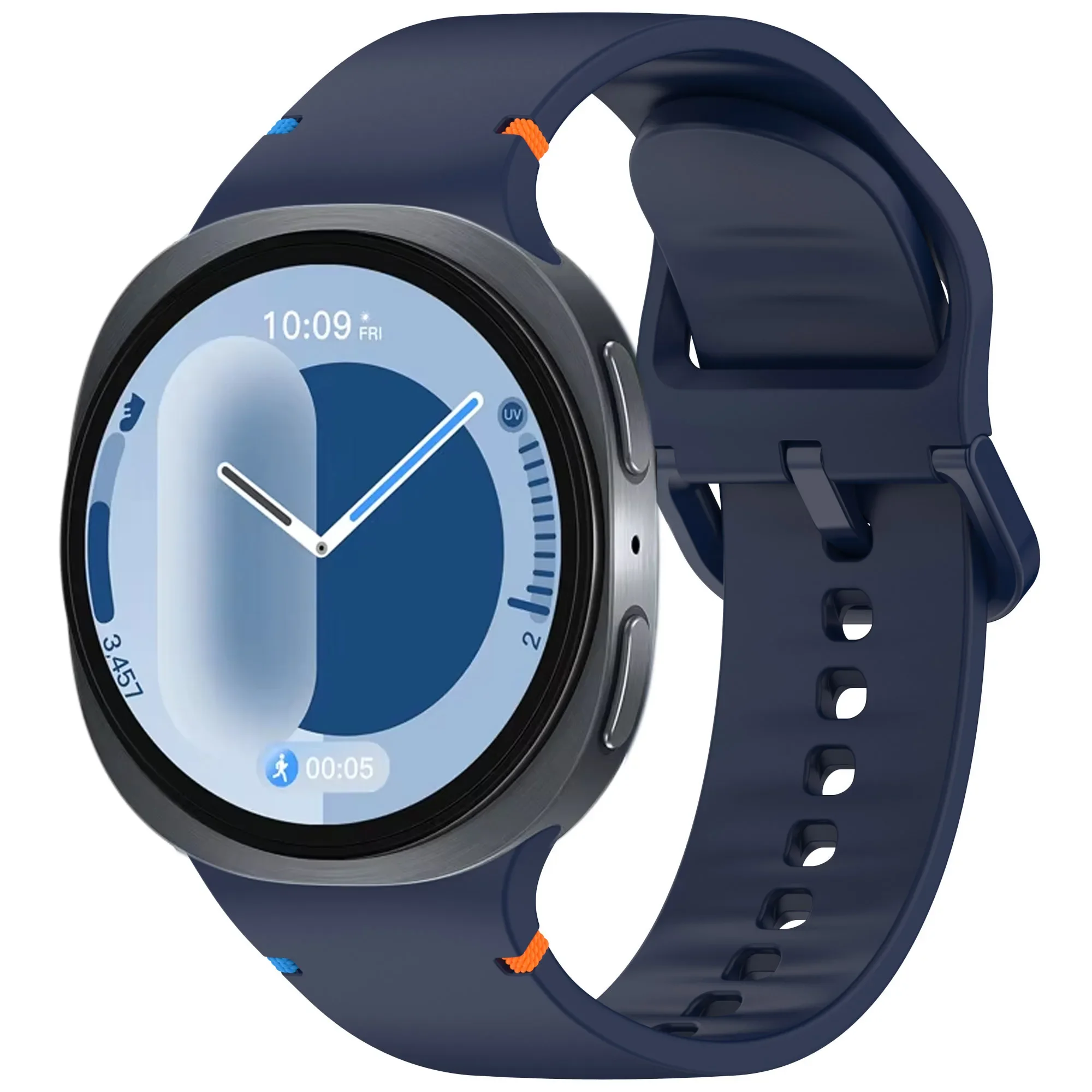 สายนาฬิกาสปอร์ตสำหรับ Samsung Galaxy Watch 8 ขนาด 40 มม. 44 มม. สายรัดข้อมือแบบสบายสำหรับ Samsung Galaxy 8 Classic ขนาด 46 มม.