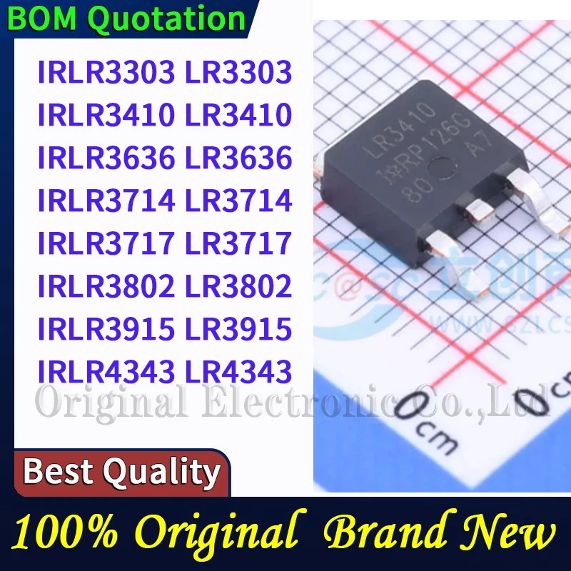 IRLR3303 LR3303 IRLR3410 LR3410 IRLR3636 LR3636 IRLR3714 LR3714 IRLR3717 LR3717 IRLR3802 LR3802 IRLR3915 LR3915 IRLR434 PC shell