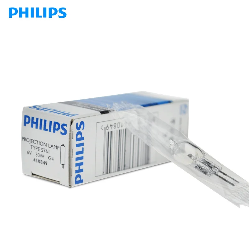 Imagem -03 - Philips 5761 6v30w Polarização Microscópio Lâmpada Grânulo Halogênio Quartzo Lâmpada g4 Cirúrgica Lâmpada Shadowless Peças