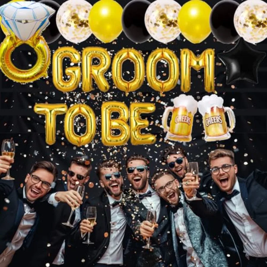 Украшения для мальчишника для мужчин, украшения для жениха, жених, пояс, воздушные шары, олень, ночь, помолвка, свадьба, свадебная обувь