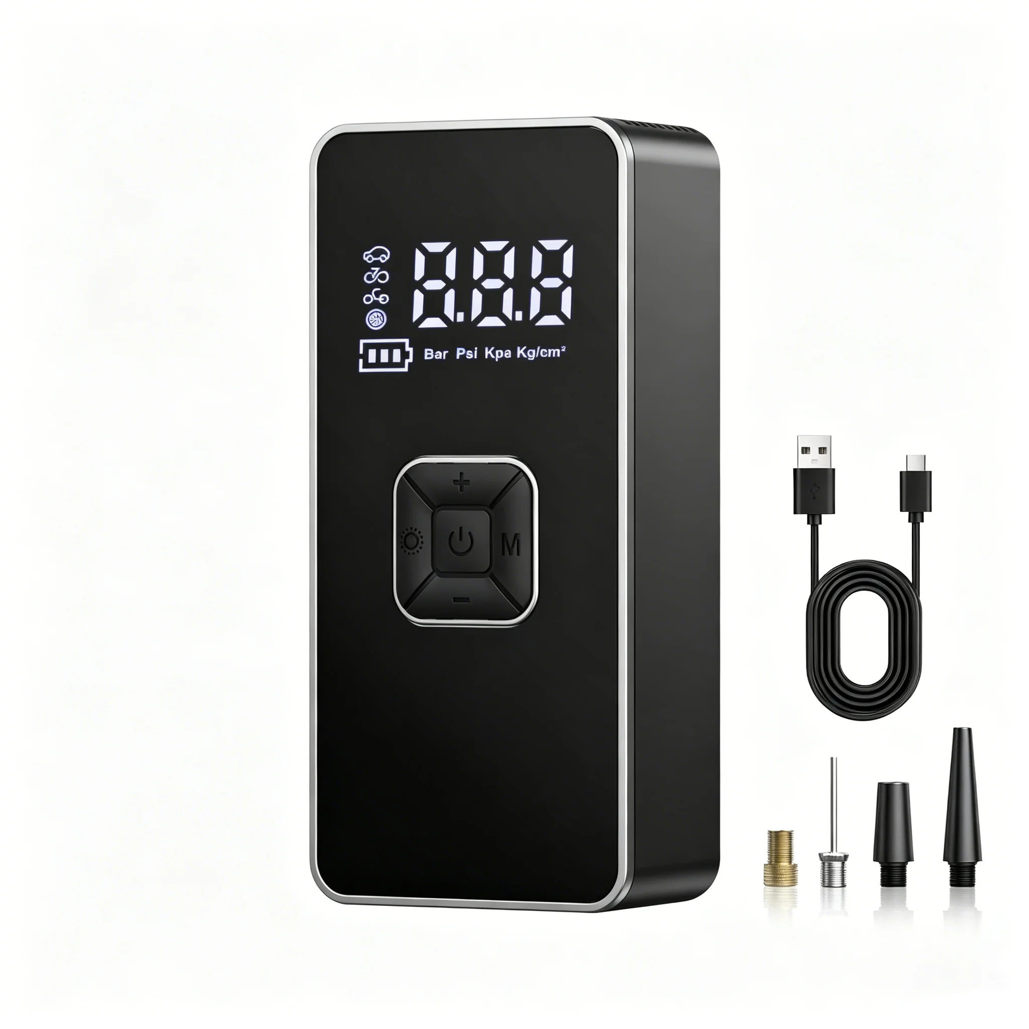 Grepro LT-129 150PSI Wireless Tire Inflator Portable Digital Air Pump For Car Motorcycle Bike Ball Built-in Battery Power Bank