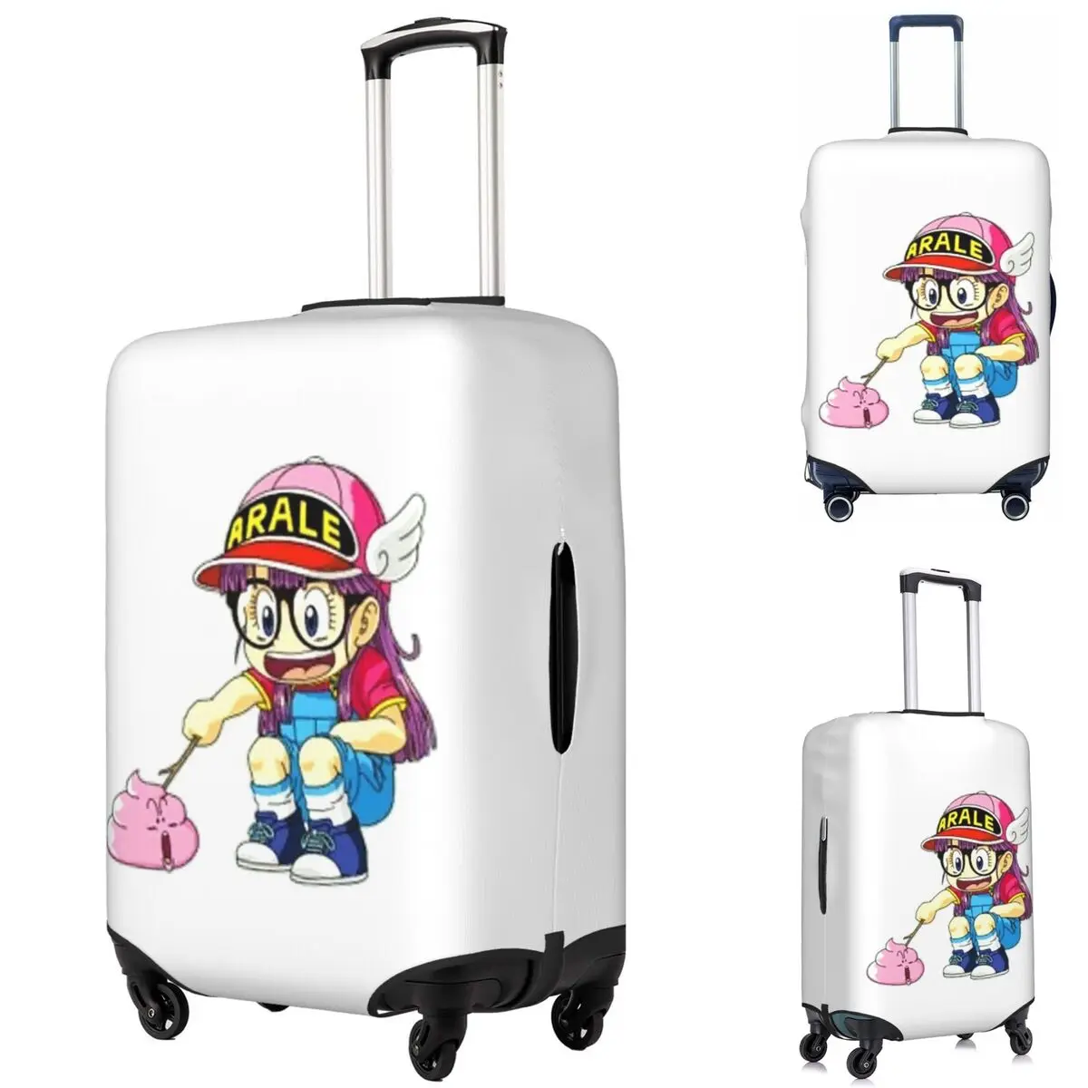 Arale Dr.Slump غطاء حقيبة حماية مرن لرحلة الأمتعة يغطي لمدة 18-32 بوصة