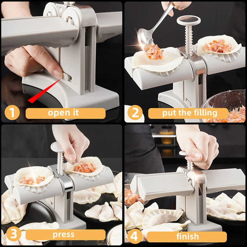 Fully Automatic Dumpling Artifact Household jiaozi Machine Small Mold Maker New Special Tool For Gyoza Making Machine