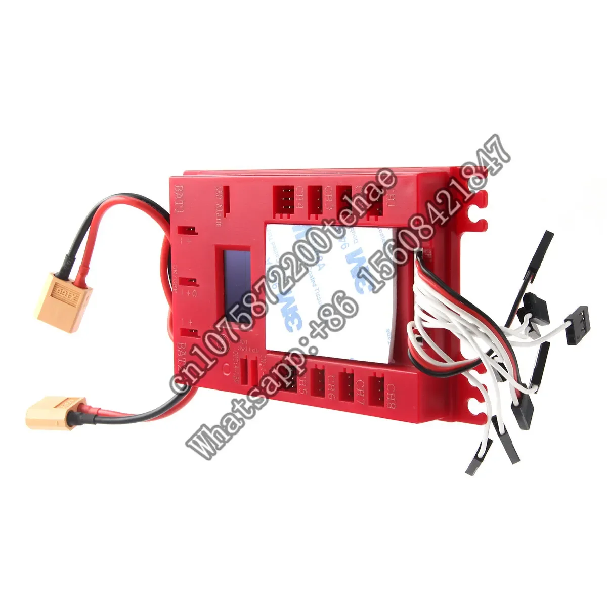 

Rccskj # 4104 Mini Power DP Pro 9-канальный в 18-канальный выход для платы сервосекции встроенный CDI Kill Swtich