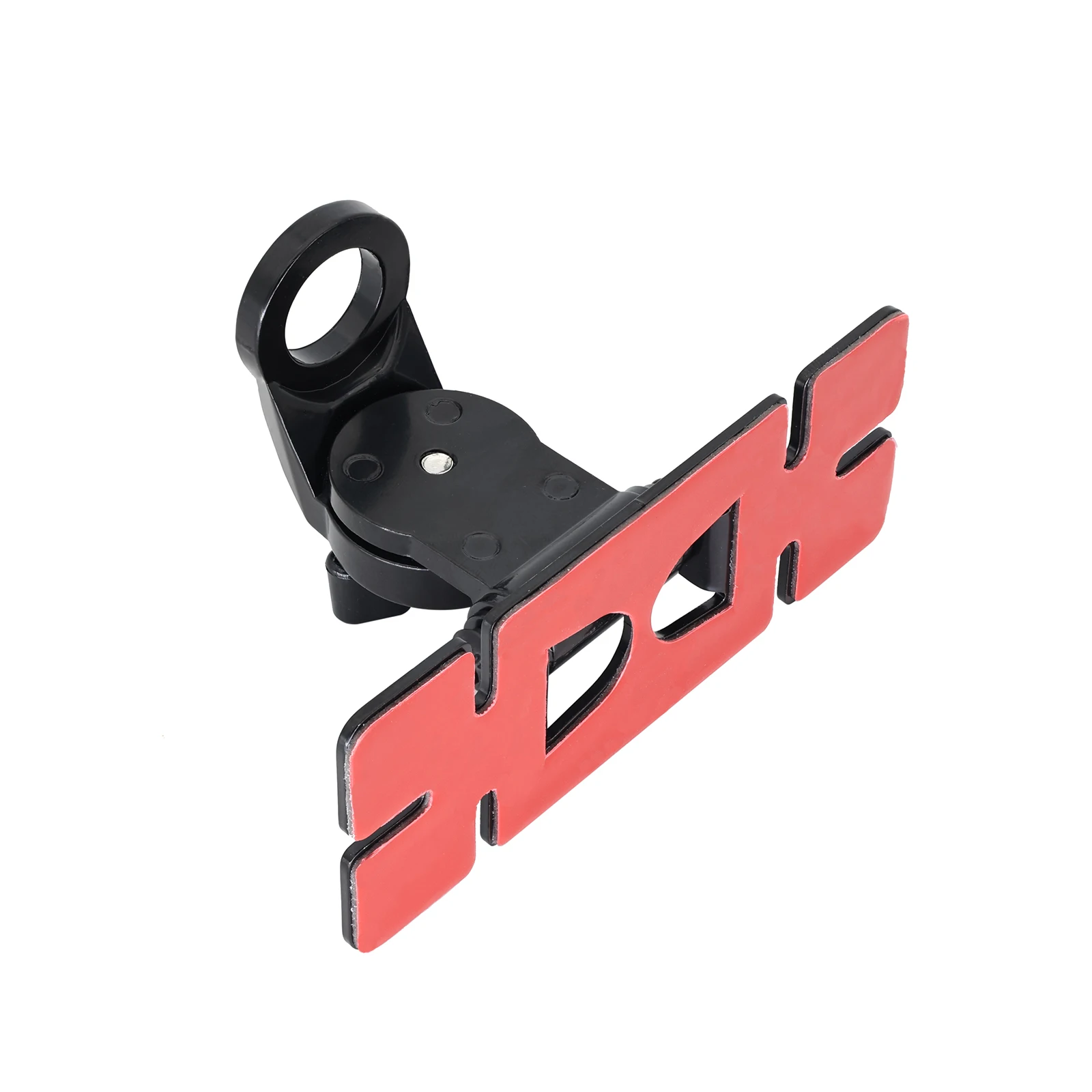 Supporto per antenna per auto in metallo con clip Mini 3M (tipo adesivo, nero)
