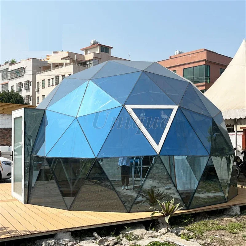 Customized Round Glass Dome Camping Tent, Clear Tent, Hotel Room