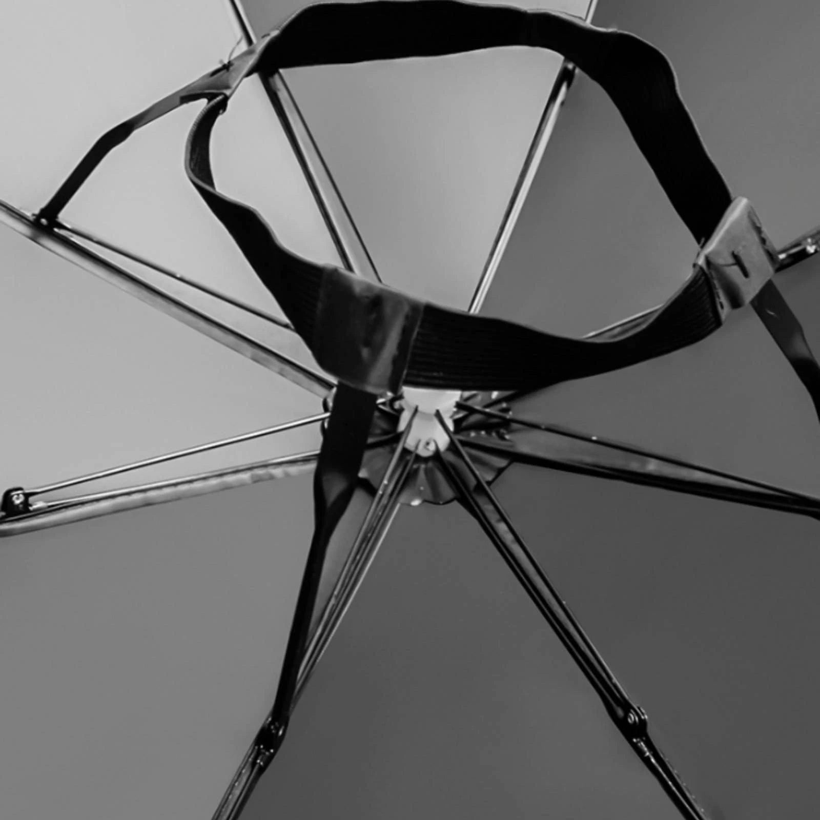 Head-Worn Umbrella Hat Fiberglass Frame Handshands-off Umbrella Hat Wearable Gear Lightweight Waterproof for Outdoors