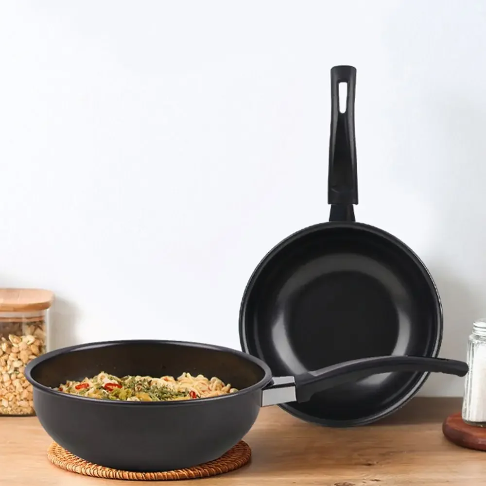 Panela Mini para Fritar Omeletes, Panela Antiaderente de Ferro para Panquecas e Ovos com Cabo Longo, Utensílios de Cozinha