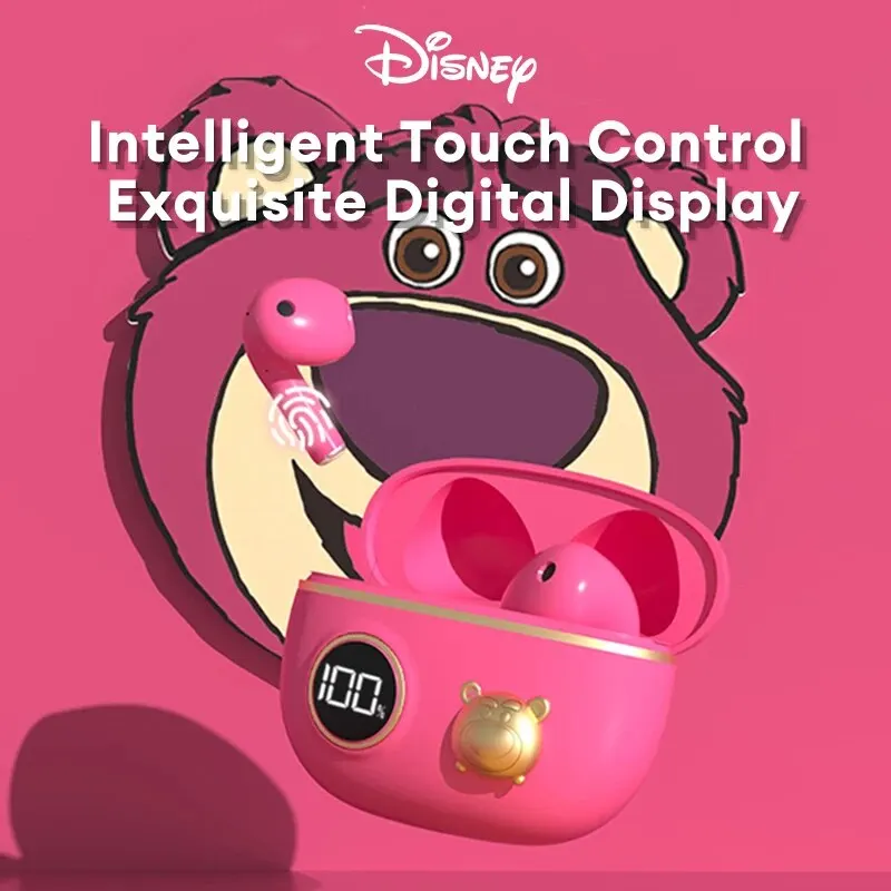 سماعات Disney-P99 TWS بلوتوث 5.3 داخل الأذن ، لمس ذكي ، موسيقى ، سماعات ألعاب مع ميكروفون ، أصلي