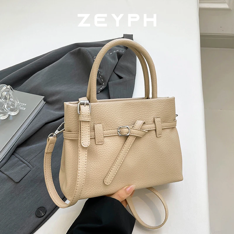 

Zeyph European And American Style Pu Material Women s Four Seasons Medium Shoulder Bag Crossbody Bag