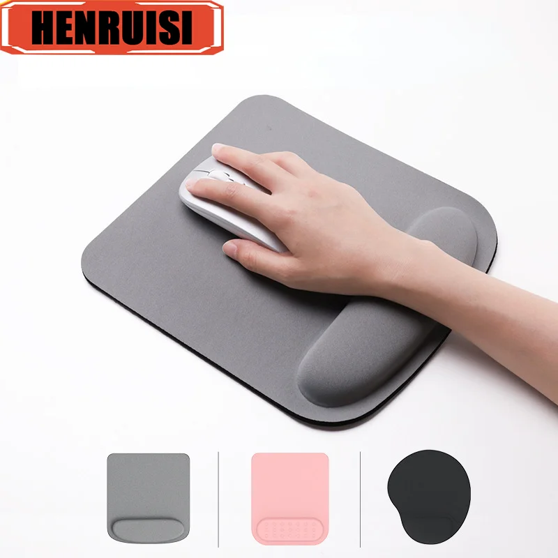 Computer Game Mouse Pad Environmental Eva Ergonomic Mouse Pad Wrist Pad Solid Color Comfortable Mouse Pad For Office PC Laptop