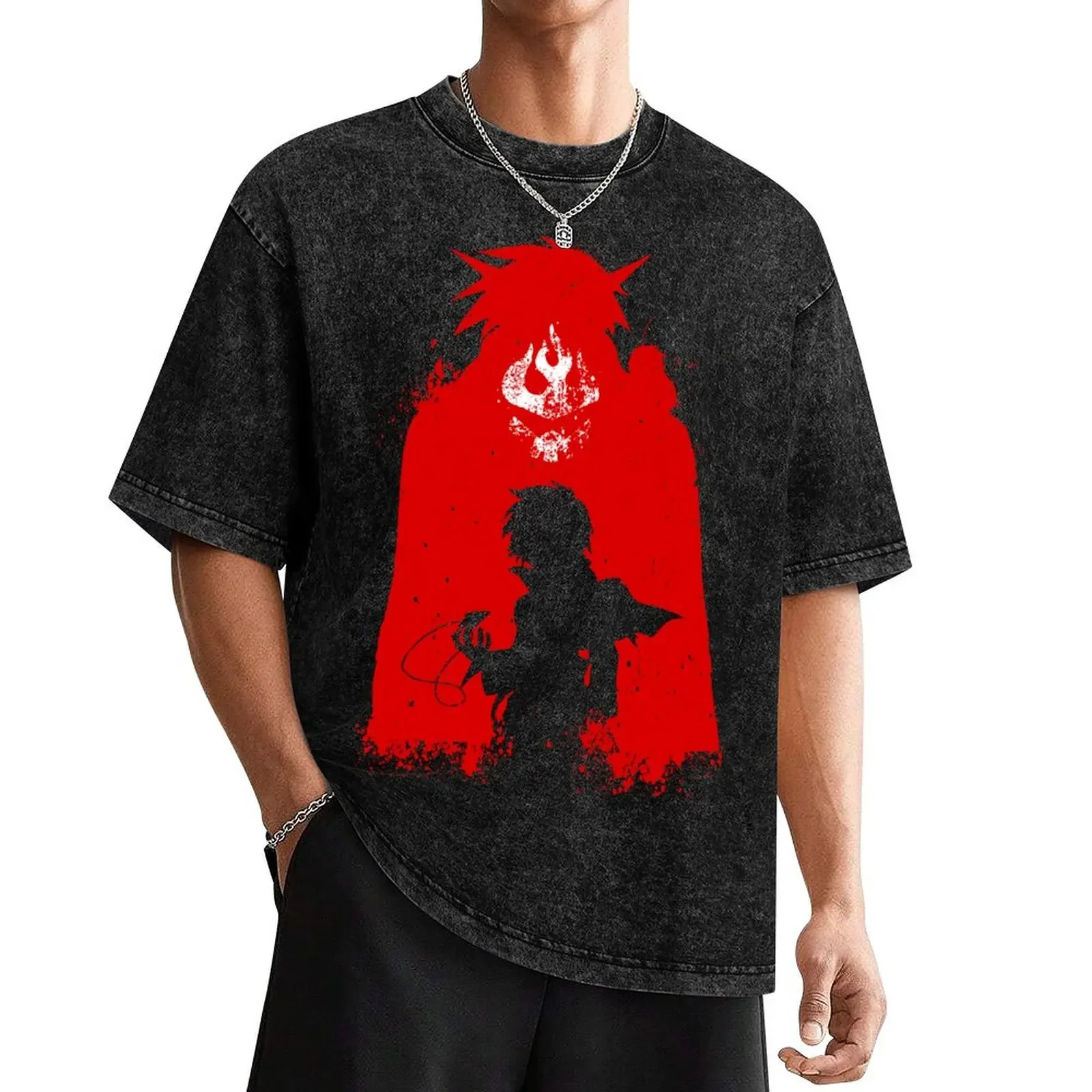 gurren-lagann T-Shirt summer top vintage vintage t shirts anime t shirts oversized t shirts for men