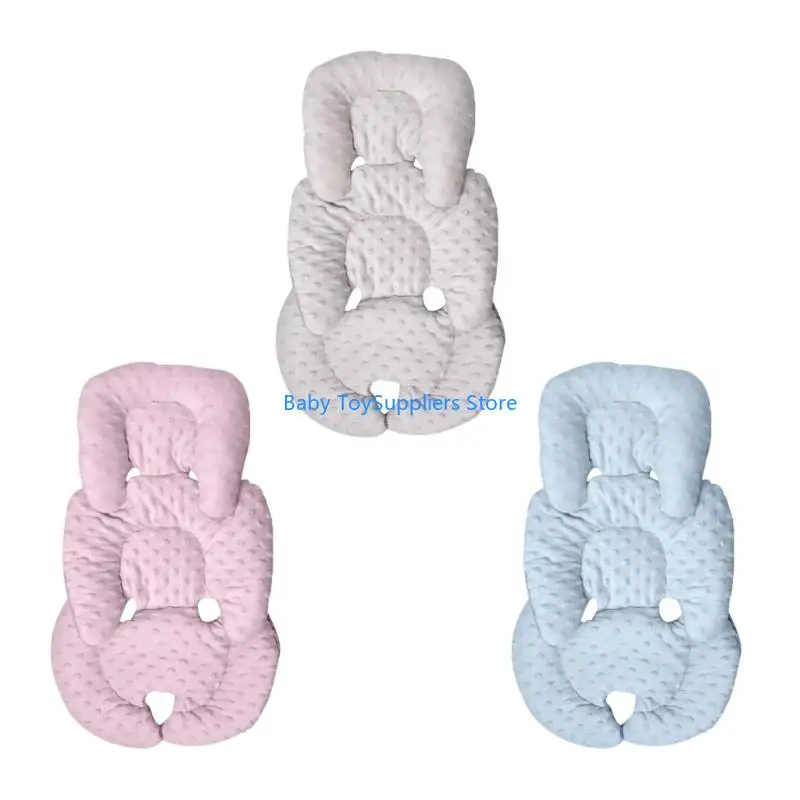 

R1WF Double Sided Cushion for Carriers Breathable Pram Pad Dotted Backing Pad
