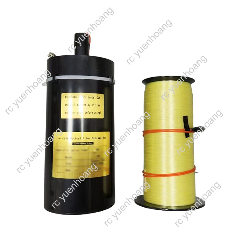 Fibre optique composite renforcée, résistante à la traction, version ultra forte avec extrémité Sky pour drones, robots humanoïdes USV