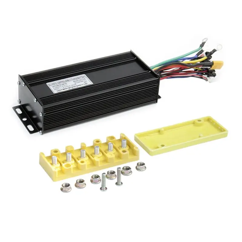 

B72A 48V 72V Electric Bike Controller 40A Tri-Mode Controller With Junction Box For Electric Bike Modified Accessories