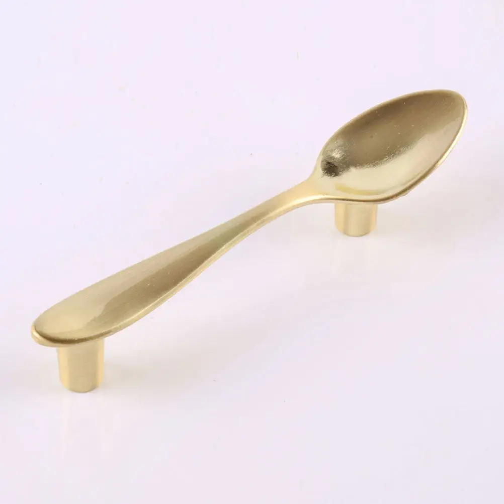 3pcs Drawer Pulls Knife Fork Spoon Shape Cabinet Knobs, Modern Smooth Design, Easy Install, High-Quality Material