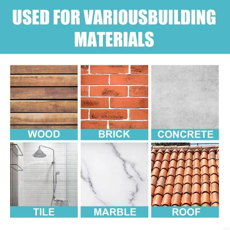 Revestimento impermeável transparente R6FF para externo interno