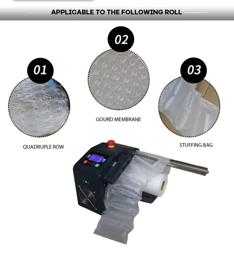 Cheap Price Wholesale Automatic Packing Filling Bag Buffer Air Cushion Machine