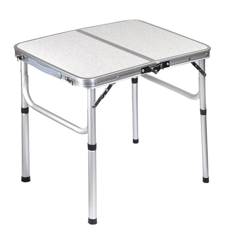 

Lightweight Folding Camping Table Portable-Aluminum Foldable Picnic Table,Collapsible Dining Table For Indoor Outdoor