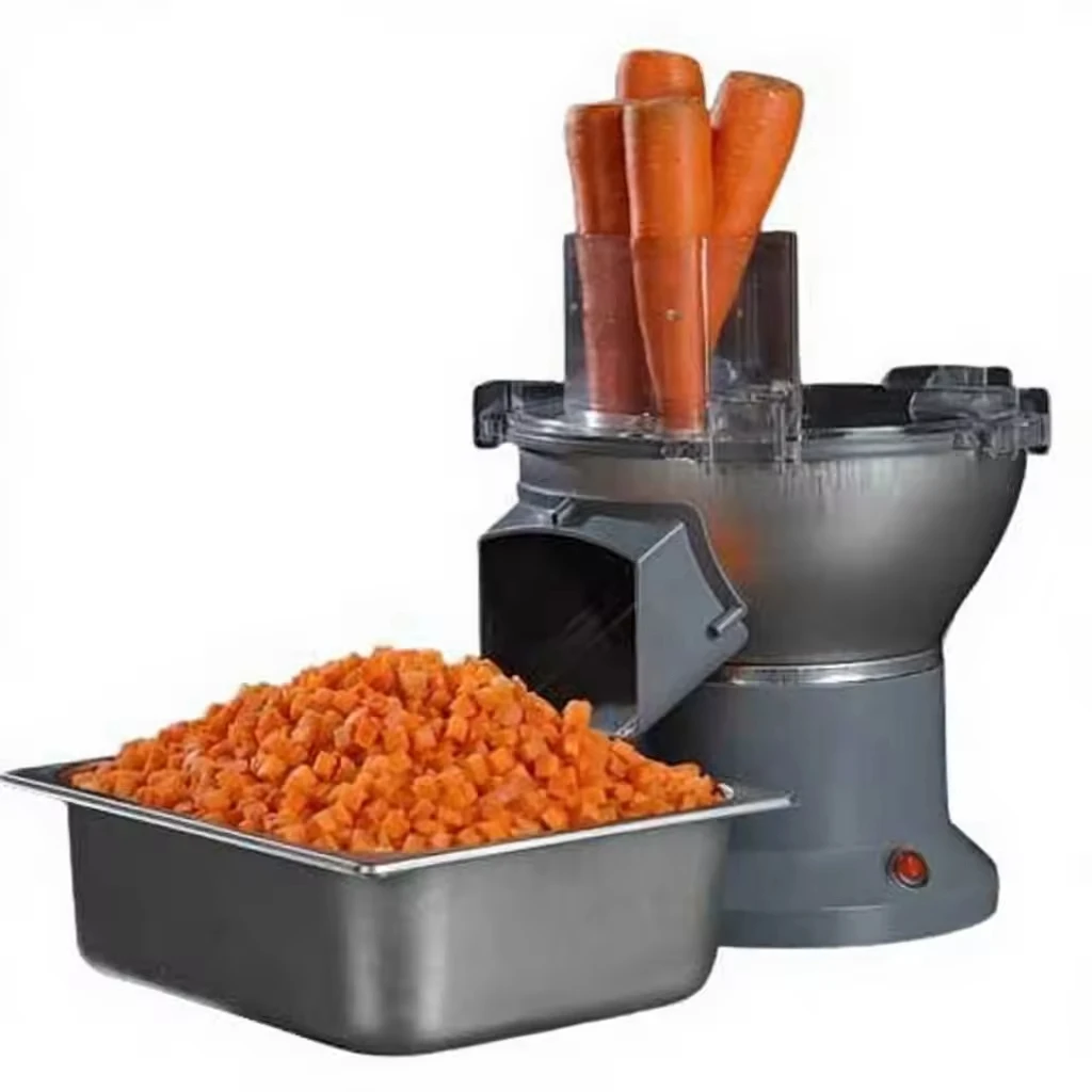 Commercial Electric Vegetable Fruit Cutter Stainless Steel Potato French Fries Slicer Dicer Machine