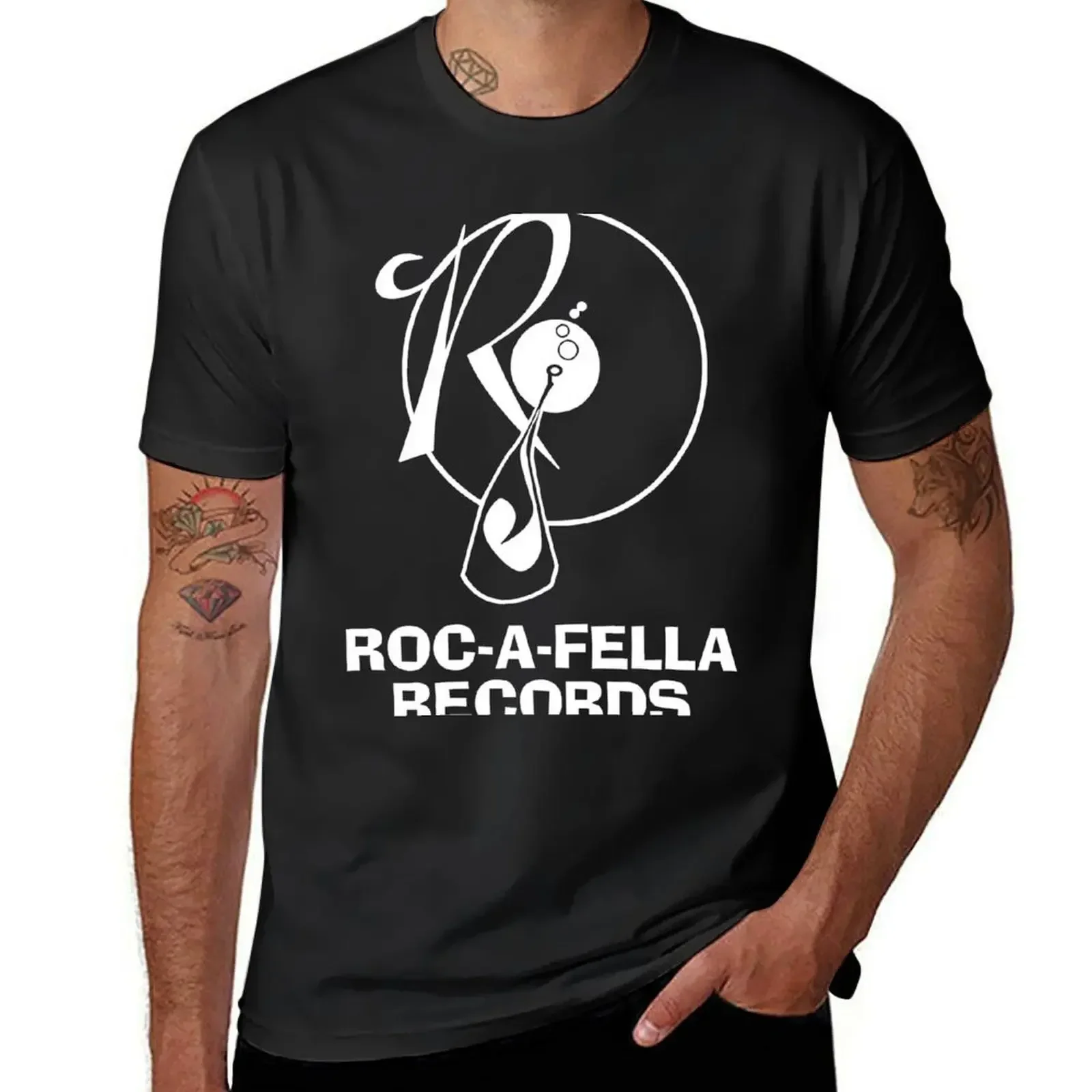 Roc-A-Fella T-Shirt oversized graphic tee graphic shirts animal prinfor boys oversizeds t shirt for men