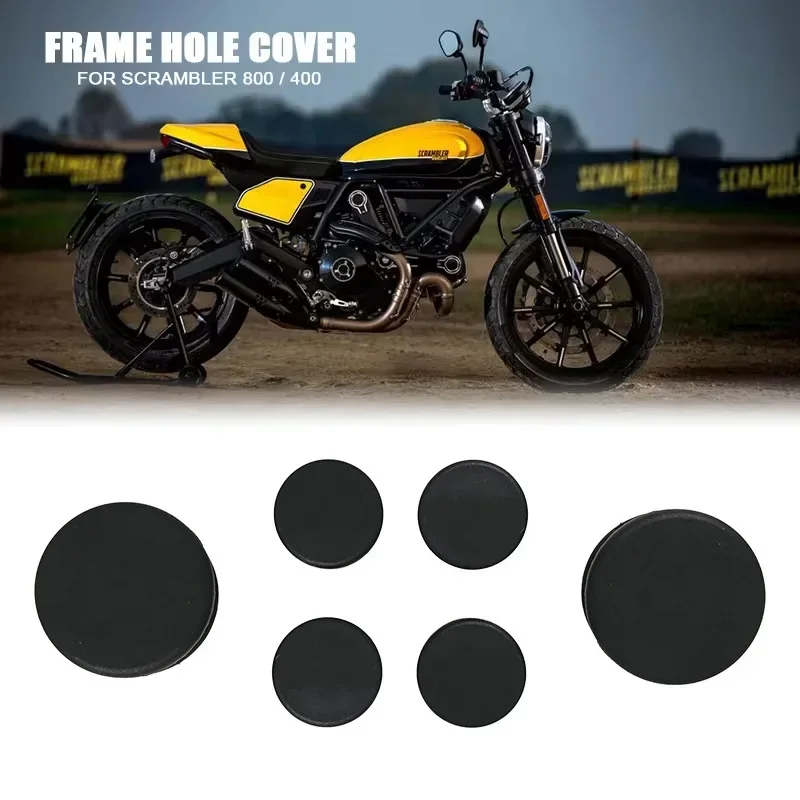 Для Ducati Scrambler 400 800 2014-2020 аксессуары для мотоциклов фоторамка отверстие Крышка Заглушка декоративная рамка набор крышек 6 шт.