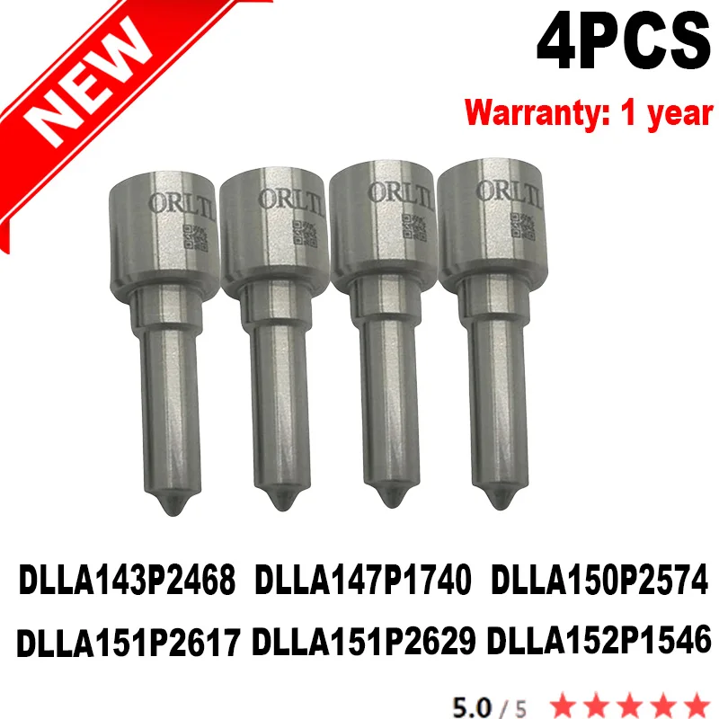 

ORLTL DLLA143P2468 DLLA147P1740 DLLA150P2574 DLLA151P2617 DLLA151P2629 DLLA152P1546 FOR BOSCH High Quality Injector Nozzle 4PCS