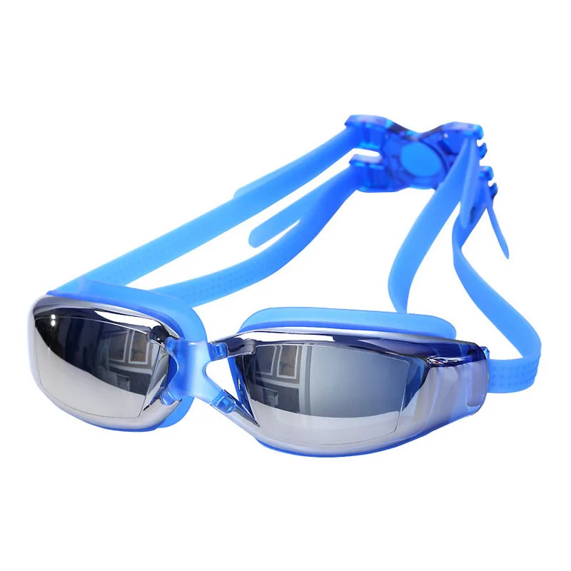 Gafas de natación graduadas para miopía, lentes correctoras impermeables para piscina, gafas de natación profesionales para adultos y niños