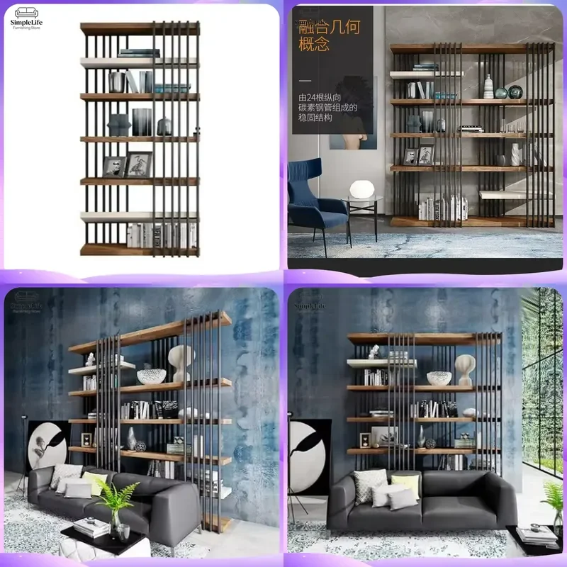 2020 Hot Sale High Quality Wooden Bookshelf Shelf Storage Unit for Living Room Bedroom Home Office Hotel Library Modern