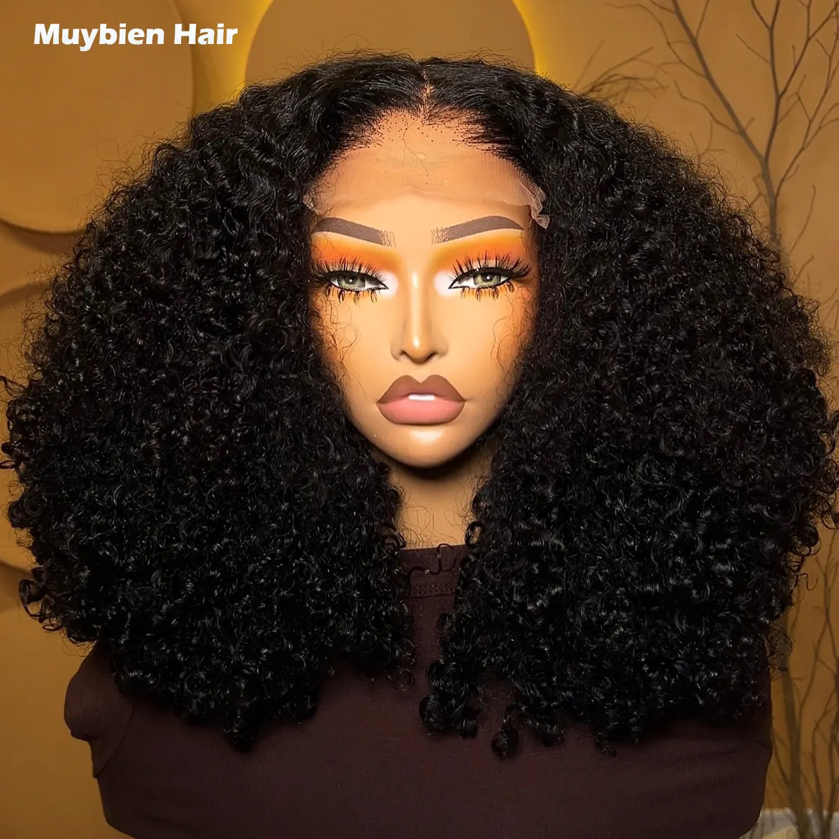 

350 Density Super Double Drawn 5by5 Pixie Curly Bob Wig Human Hair Natural Black Glueless Curly Wig for Black Women Human Hair