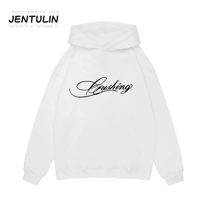 Y2k Vrouwen Hoodies Hiphop Truien Harajuku Gothic Grafische Brief Print Capuchon Losse Esthetische Punk Sweatshirt Retro Streetwear