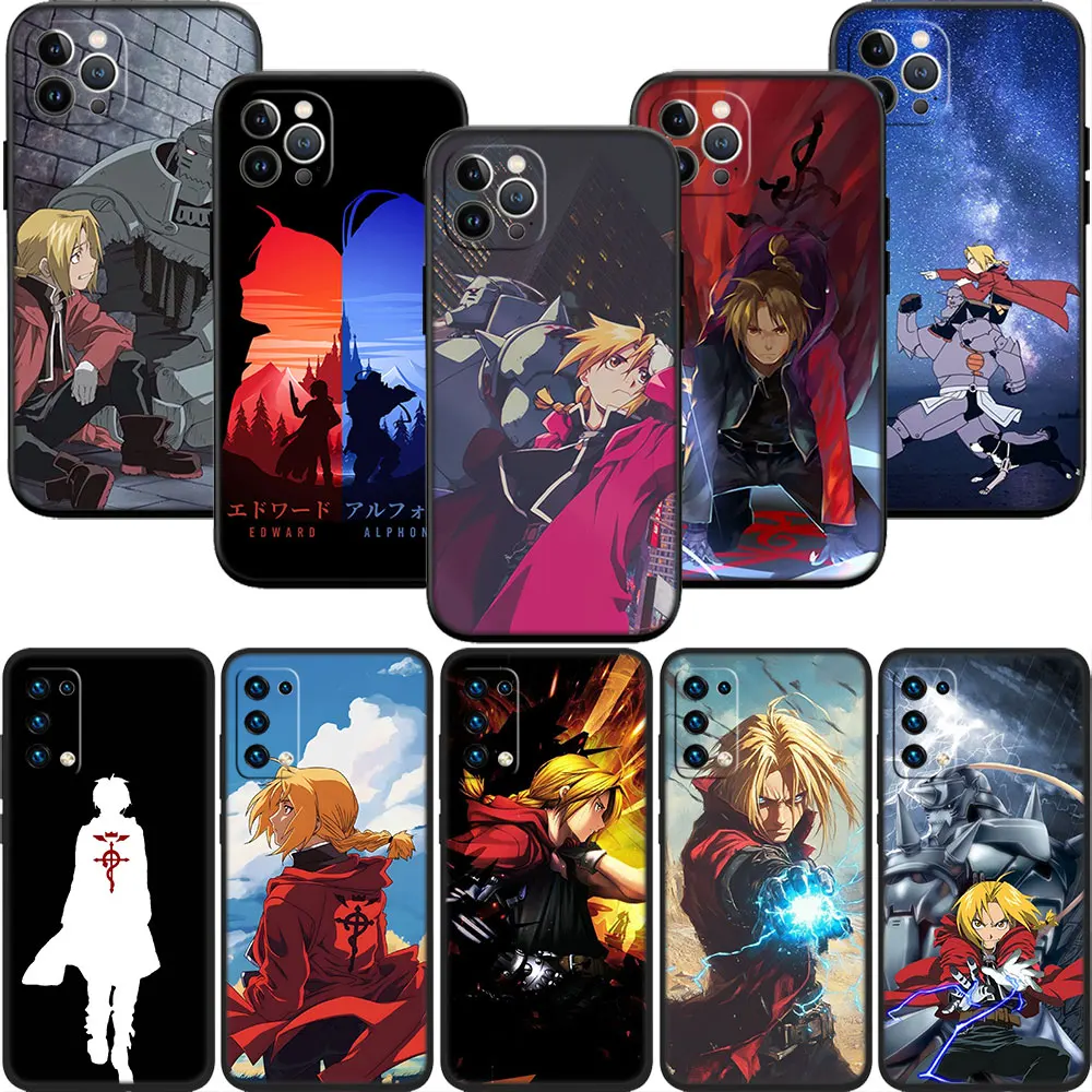 LO45 Fullmetal Alchemist Case for Samsung A11 A12 A13 A15 A52S A53 A55 A56 A70 A71 A72 A73 F06 F16 F56 S10 Plus S10e