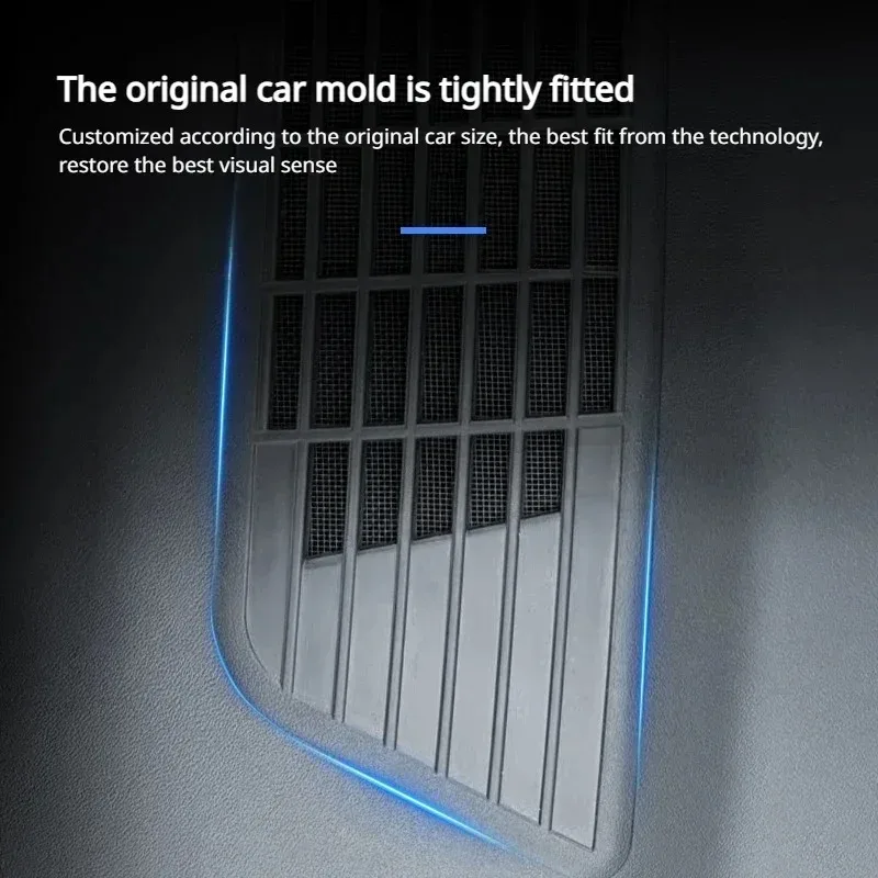 For Tesla Model 3 Model 3+ Highland 2025 Insect-proof Air Flow Vent Cover Trim Anti-Blocking Prevention Intake Cover Accessories