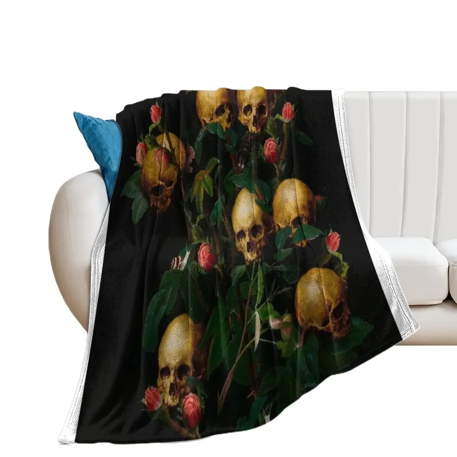 

THE BOUQUET Throw Blanket Tourist Furry Blankets