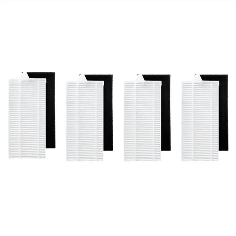 Homeshopping 4 قطعة تصفية ل Eufy Robovac L35 الهجين L35 الهجين مكانس كهربائية للكنس روبوت الملحقات قابل للغسل