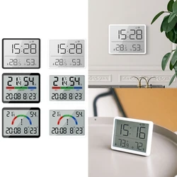 Slim Electronic Wall Clock Digital Wall Clock Battery Powered  Magnetic Suction Designs for Fridge Mount Clocks Drop Shipping