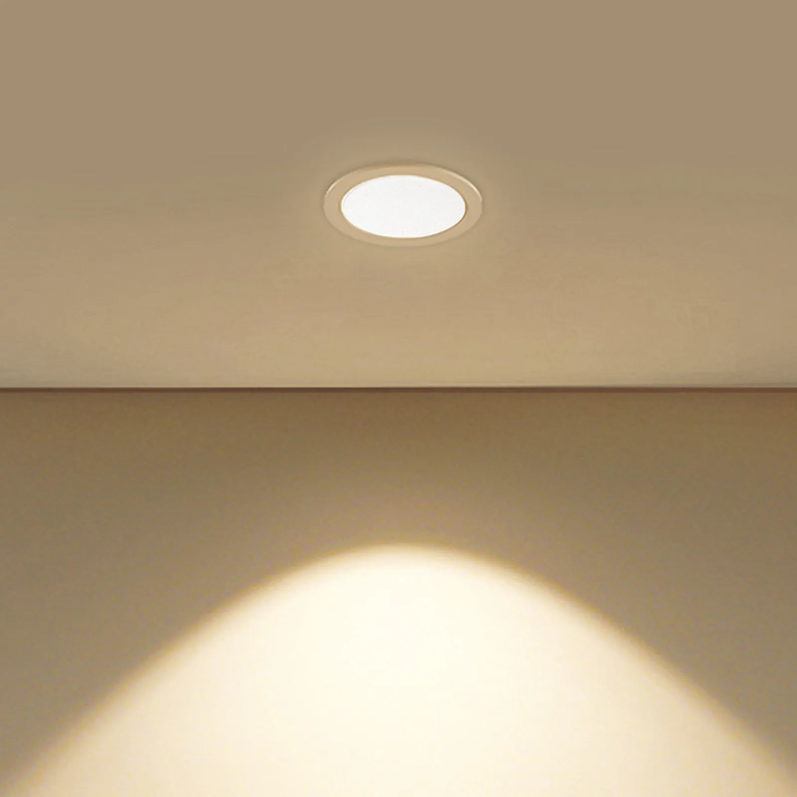 15Pcs Round LED Diffuser Covers Flush Mount Pc Diffuser Panel for Downlight Anti-Glare Lighting Solution Light Diffusion Plate