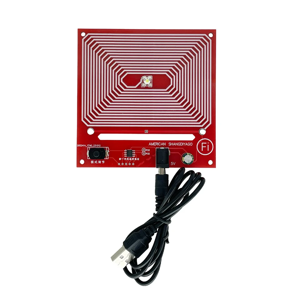 LCD Digital DC 5V Schumann Generator Resonance Frequency Pulse Sine Square Wave  0.1Hz-30KHz 7.83HZ Adjustable Audio Resonator